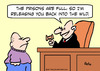 Cartoon: judge releasing back into wild (small) by rmay tagged judge,releasing,back,into,wild