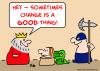 Cartoon: king behead change good thing (small) by rmay tagged king,behead,change,good,thing