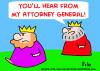 Cartoon: KINGS ATTORNEY GENERAL (small) by rmay tagged kings,attorney,general