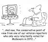 Cartoon: McGovern (small) by rmay tagged mcgovern,vote,tv