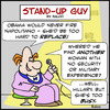 Cartoon: SUG too busy hillary napolitano (small) by rmay tagged sug,too,busy,hillary,napolitano