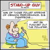 Cartoon: SUGpunched pollster obama (small) by rmay tagged punched,pollster,obama