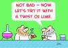 Cartoon: TWIST OF LIME SCIENTISTS LAB (small) by rmay tagged twist,of,lime,scientists,lab